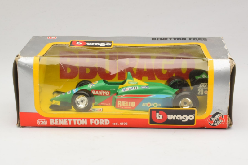 Benetton B190 Ford #20 N. Piquet F1 1990 Bburago 1:24 6102 Diecast