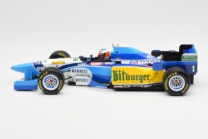Benetton B195 Renault #1 M. Schumacher Winner Japanese GP 1995 Minichamps 1:18 510953401 Diecast — photo 3 of 6