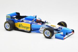 Benetton B195 Renault #1 M. Schumacher Winner Japanese GP 1995 Minichamps 1:18 510953401 Diecast — photo 4 of 6