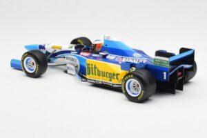 Benetton B195 Renault #1 M. Schumacher Winner Japanese GP 1995 Minichamps 1:18 510953401 Diecast — photo 5 of 6