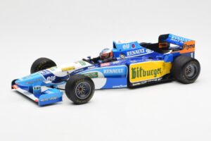 Benetton B195 Renault #1 M. Schumacher Canadian GP 1995 Minichamps 1:18 510950601 Diecast