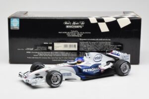 BMW Sauber F1.06 #17 J. Villeneuve F1 2006 Minichamps 1:18 100060017 Diecast — photo 6 of 6
