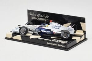 BMW Sauber F1.06 #16 N. Heidfeld Brazilian GP 2006 Minichamps 1:43 400060316 Diecast — photo 3 of 5