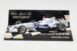 BMW Sauber F1.06 #16 N. Heidfeld Brazilian GP 2006 Minichamps 1:43 400060316 Diecast