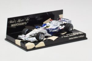 BMW Sauber F1.06 #10 N. Heidfeld Hungarian GP 3rd Place 2006 Minichamps 1:43 400060116 Diecast — photo 2 of 5