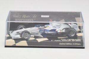 BMW Sauber F1.06 #10 N. Heidfeld Hungarian GP 3rd Place 2006 Minichamps 1:43 400060116 Diecast — photo 5 of 5