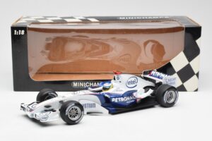 BMW Sauber F1.06 #16 N. Heidfeld F1 2006 Minichamps 1:18 100060016 Diecast — photo 6 of 6