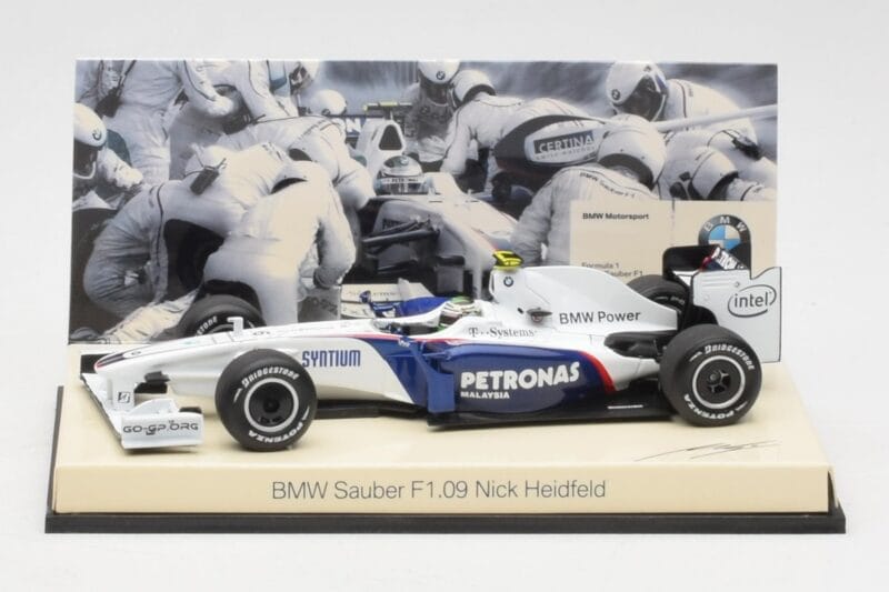 BMW Sauber F1.09 #6 N. Heidfeld F1 2009 v2 Minichamps 1:43 80422155795 Diecast