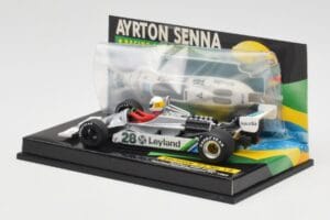 Brabham BMW BT52B A. Senna Test Car Paul Ricard 14 November 1983 Minichamps 1:43 540834399 Diecast — photo 3 of 5