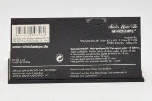 Brabham BMW BT52B A. Senna Test Car Paul Ricard 14 November 1983 Minichamps 1:43 540834399 Diecast — photo 4 of 5