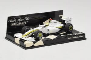 Brawn GP Mercedes BGP001 #22 J. Button Showcar 2009 Minichamps 1:43 400090092 Diecast — photo 2 of 5