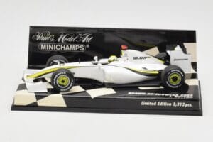Brawn GP Mercedes BGP001 #22 J. Button Showcar 2009 Minichamps 1:43 400090092 Diecast