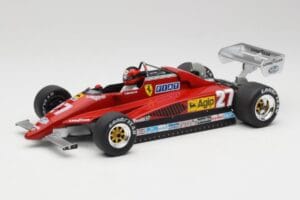 Ferrari 126C2 #27 G. Villeneuve GP Belgium 1982 MCG 1:18 MCG18629F Diecast