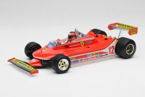 Ferrari 312T4 #12 G. Villeneuve United States Grand Prix East Winner 1979 Bburago 1:18 18-16814-18-01546 Diecast
