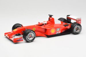 Ferrari F2001 #1 M. Schumacher F1 World Champion 2001 Red Hot Wheels 1:18 50202 Diecast