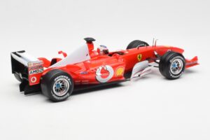 Ferrari F2003-GA #2 R. Barrichello F1 2003 Hot Wheels 1:18 B1024 Diecast — photo 2 of 6