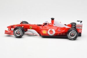 Ferrari F2003-GA #2 R. Barrichello F1 2003 Hot Wheels 1:18 B1024 Diecast — photo 3 of 6