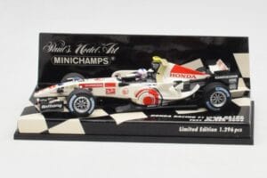 Honda RA106 A. Davidson Test Driver F1 2006 Minichamps 1:43 400060036 Diecast
