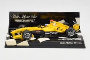 Jordan Ford EJ14 N. Mansell Regent Street Parade 2004 Minichamps 1:43 400040095 Diecast
