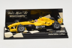 Jordan EJ14 Ford #19 T. Glock Jordan Ford F1 Team 2004 Minichamps 1:43 400040039 Diecast