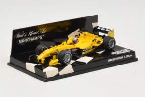 Jordan EJ14 Ford #18 N. Heidfeld Jordan Ford F1 Team Showcar 2004 Minichamps 1:43 400040088 Diecast — photo 2 of 5
