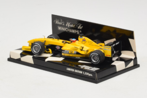 Jordan EJ14 Ford #18 N. Heidfeld Jordan Ford F1 Team Showcar 2004 Minichamps 1:43 400040088 Diecast — photo 3 of 5