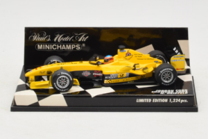 Jordan EJ14 Ford #18 N. Heidfeld Jordan Ford F1 Team Showcar 2004 Minichamps 1:43 400040088 Diecast