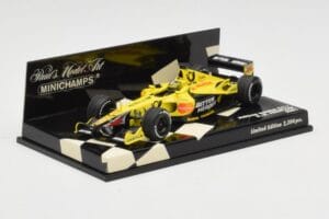 Jordan Honda EJ11 #7 H-H. Frentzen F1 2001 Minichamps 1:43 400010011 Diecast — photo 2 of 5