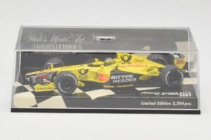 Jordan Honda EJ11 #7 H-H. Frentzen F1 2001 Minichamps 1:43 400010011 Diecast — photo 5 of 5