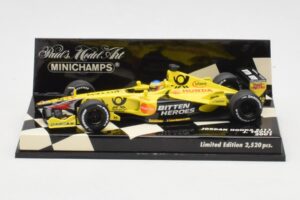 Jordan Honda EJ11 #11 J. Trulli F1 2001 Minichamps 1:43 400010012 Diecast