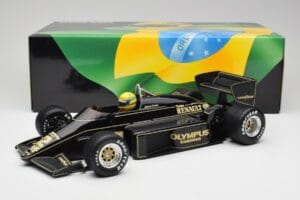 Lotus Renault 97T John Player Special #12 A. Senna Portuguese GP 1985 1st Victory Minichamps 1:12 540851292 Diecast — photo 8 of 8