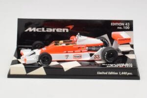 McLaren Ford M26 B. Giacomelli British GP 1978 Minichamps 1:43 530784333 Diecast