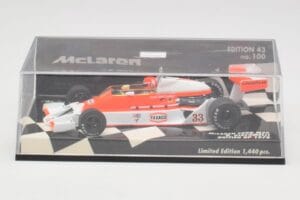 McLaren Ford M26 B. Giacomelli British GP 1978 Minichamps 1:43 530784333 Diecast — photo 5 of 5
