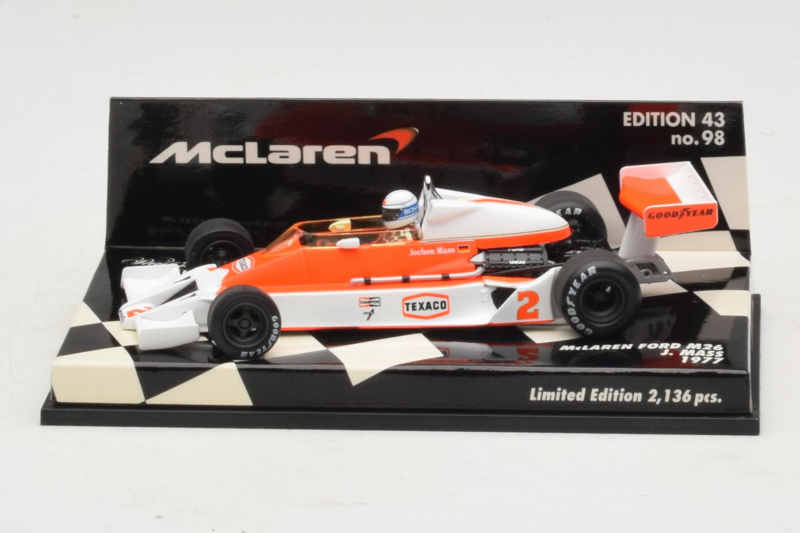 McLaren M26 Ford J. Mass F1 1977 Minichamps 1:43 530774302 Diecast