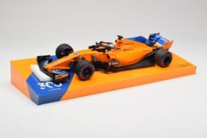 McLaren MCL33 #14 F. Alonso Canadian Grand Prix 300th Start 2018 Minichamps 1:18 533184014 Diecast — photo 2 of 6