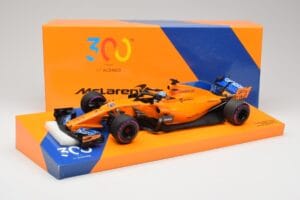 McLaren MCL33 #14 F. Alonso Canadian Grand Prix 300th Start 2018 Minichamps 1:18 533184014 Diecast — photo 6 of 6