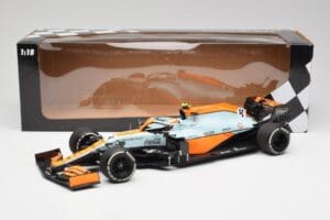 McLaren MCL35M #4 L. Norris Monaco GP 2021 Minichamps 1:18 530212404 Diecast — photo 6 of 7