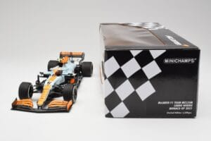 McLaren MCL35M #4 L. Norris Monaco GP 2021 Minichamps 1:18 530212404 Diecast — photo 7 of 7