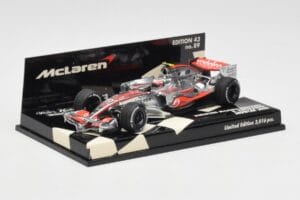 McLaren Mercedes MP4-23 #23 H. Kovalainen Showcar 2008 Minichamps 1:43 530084393 Diecast — photo 2 of 5