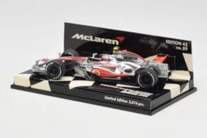 McLaren Mercedes MP4-23 #23 H. Kovalainen Showcar 2008 Minichamps 1:43 530084393 Diecast — photo 3 of 5