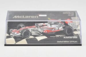 McLaren Mercedes MP4-23 #23 H. Kovalainen Showcar 2008 Minichamps 1:43 530084393 Diecast — photo 5 of 5