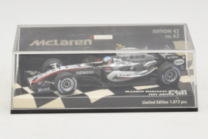 McLaren MP4-20 Mercedes A. Wurz F1 2005 Minichamps 1:43 530054355 Diecast — photo 4 of 5