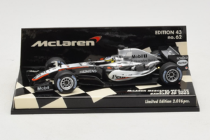 McLaren MP4-20 Mercedes P. de la Rosa F1 2005 Minichamps 1:43 530054315 Diecast