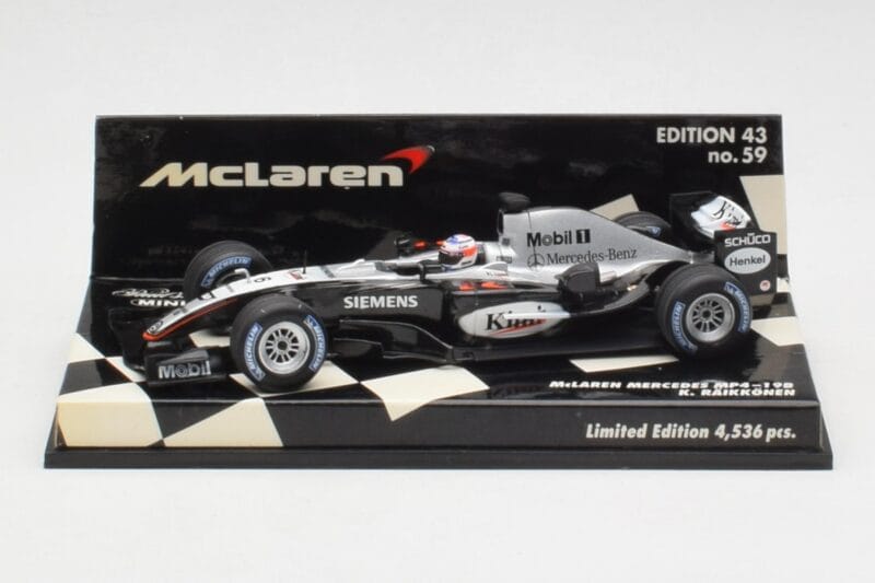 McLaren MP4-19B #6 K. Raikkonen F1 2004 Minichamps 1:43 530044316 Diecast