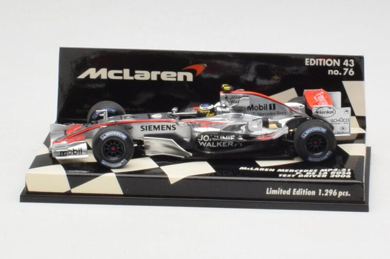 McLaren MP4-21 P. de la Rosa Test 2006 Minichamps 1:43 530064343 Diecast