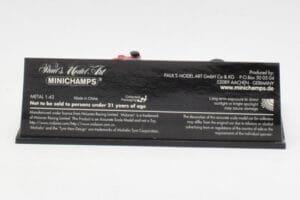 McLaren MP4-22 L. Hamilton F1 Showcar 2007 Minichamps 1:43 530074372 Diecast — photo 4 of 5