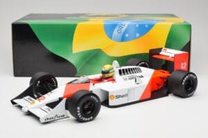 McLaren Honda MP4/4 Marlboro #12 A. Senna F1 World Champion 1988 Minichamps 1:12 540881212 Diecast — photo 6 of 6