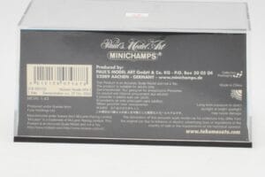 McLaren MP4/5 T. Sato Demonstration Run 2002 Minichamps 1:43 518020102 Diecast — photo 4 of 5