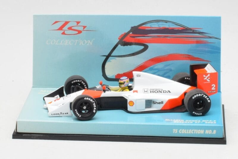 McLaren MP4/5 T. Sato Demonstration Run 2002 Minichamps 1:43 518020102 Diecast