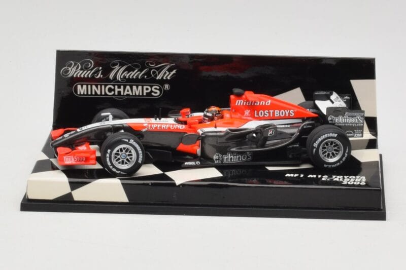 MF1 Toyota M16 #20 C. Albers F1 2006 Minichamps 1:43 400060019 Diecast